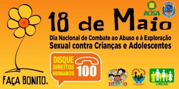 Acisa apoia campanha de combate ao abuso e exploração sexual