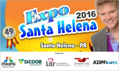 Expo Santa Helena está com 70% dos estandes vendidos. Programação faz parte dos 49 anos do município